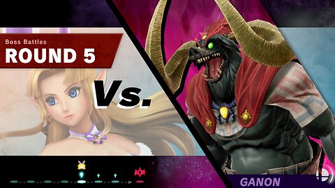 Bunny Zelda vs SSBU Boss Battles 9.9 Difficulty Quickie [Easter Special] -By Hanxulz