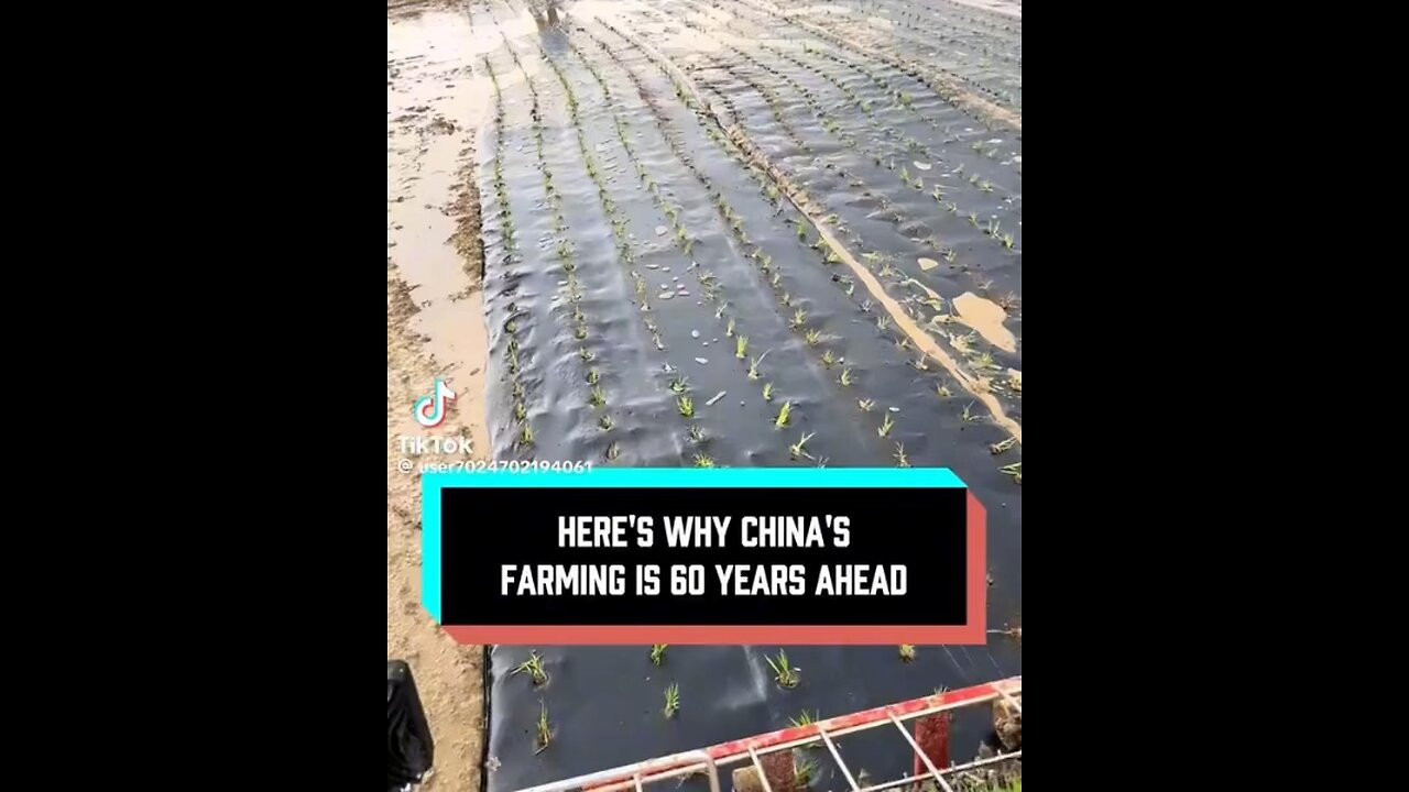 This is why China’s farming is decades ahead of the US?
