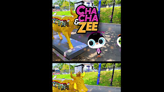 We Found a Giant Yellow Cow in the Boston Park | Unexpected Discovery in a Boston Park!