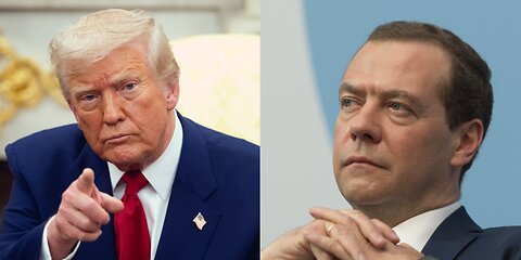 President Trump vs Former Russian President Dmitry Medvedev: Nuclear Warnings & Tariff Threats!
