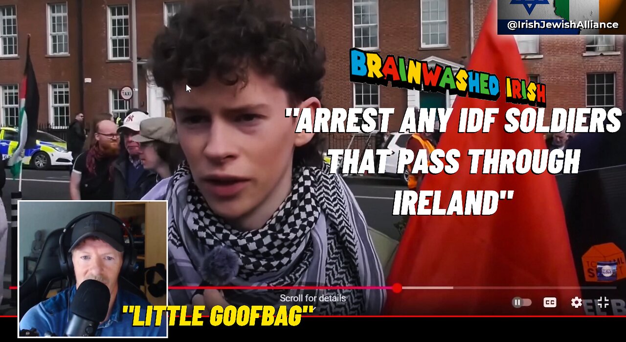 Woke Irish on Protesting for Palestine