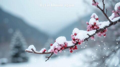 so that it blooms again