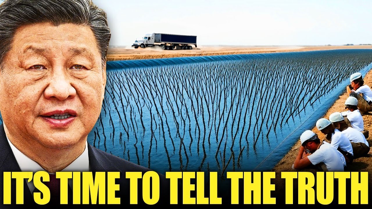 China Reveals Why They Buried Tons of Plants in the Desert, And It's Shocking