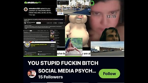 my stalkers are white supremacist group!