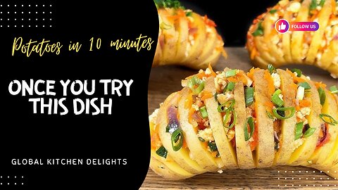 Once you try this dish, you will cook it every day! Potatoes in 10 minutes!
