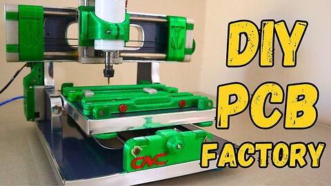 DIY Mini PCB Factory – 3D Printed from Bottles