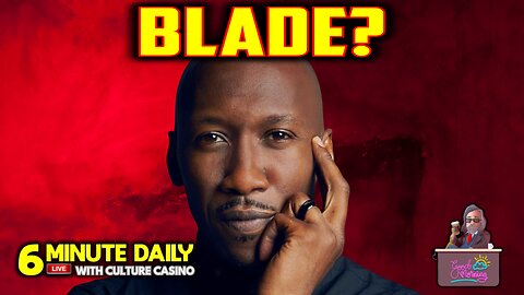 Is a BLADE Film Still on the Table. Jurassic Rebirth Does Okay! - 6 Minute Daily - July 7th