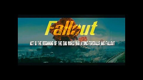 "Unveiling Act III of The Bull Sacrifice: The Start of World War, Atomic Fallout"
