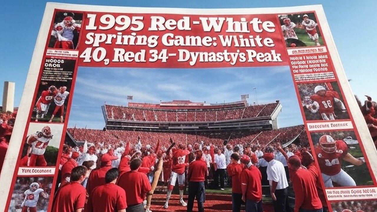 1995: Top Ten Nebraska Football Red and White Spring - Games 5