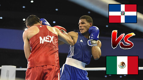 Elvis Rodríguez 🇩🇴 vs Roberto Zariñana 🇲🇽 boxeo por la medalla de oro🥇|Juegos Centroamericanos 2018|