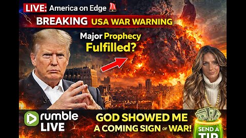 God Showed Me a Coming Sign of War in 2026 🚨 | Big Reveal Just Dropped | America on the Edge (LIVE) #usa