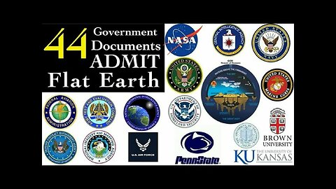 44 Government Documents Admitting We Live On A Level Motionless Earth