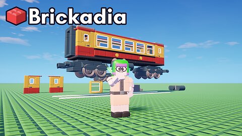 🚂🚃🚃Brickadia | Trying To Design A Rail Scale?🚂🚃🚃