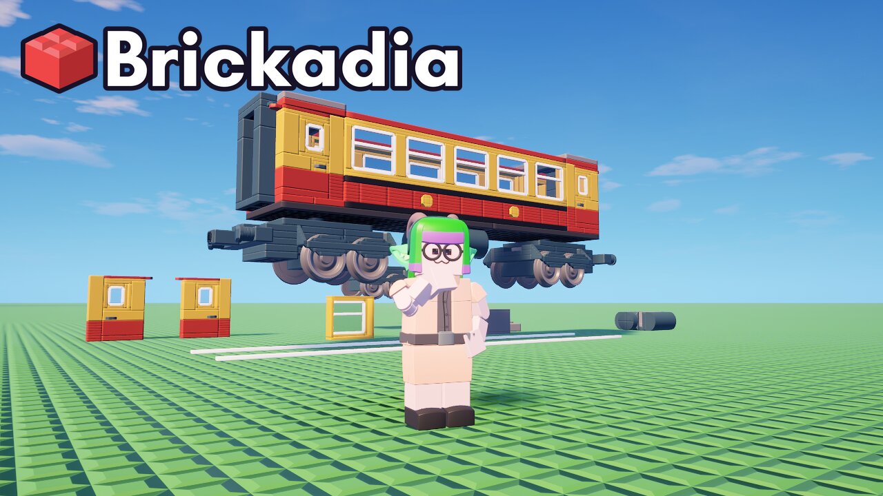 🚂🚃🚃Brickadia | Trying To Design A Rail Scale?🚂🚃🚃