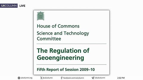 "UK Begins Sky & Sea Geoengineering Experiments Amid Rising Climate Control Debates"