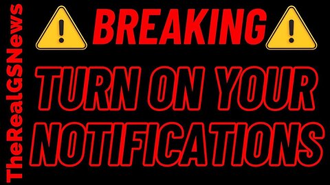 BREAKING: TURN ON NOTIFICATIONS! COUNTDOWN TO ORESHNIK BEGINS....