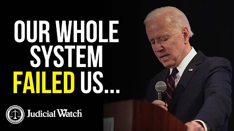 FITTON: Our Whole System Failed Us on Biden!