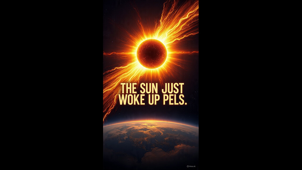 “THE SUN JUST WOKE UP – And Earth Is in the Blast Zone”
