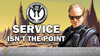 Starship Troopers : Service Isn’t The Point