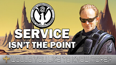 Starship Troopers : Service Isn’t The Point