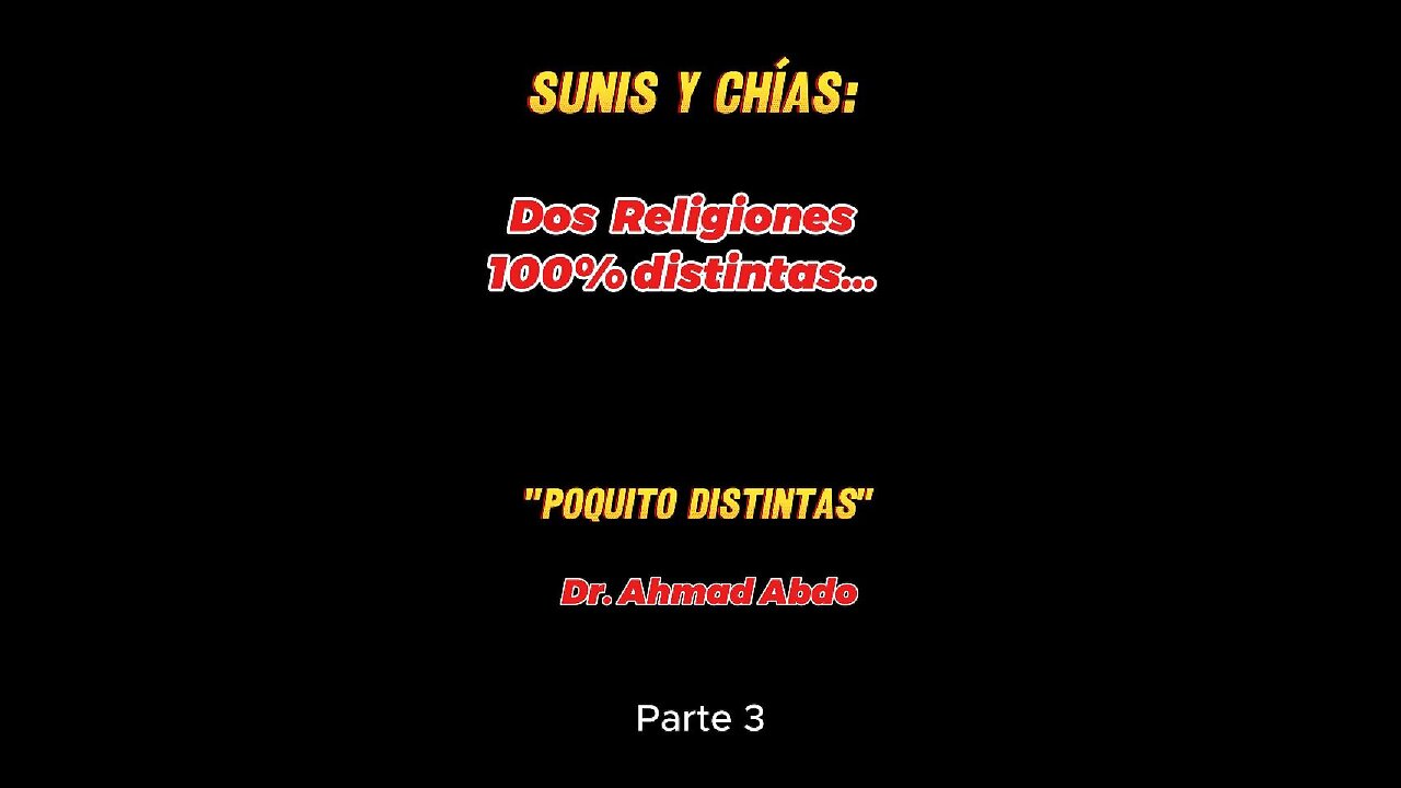 Serie: “Poquito distintas”, Dr. Ahmad Abdo