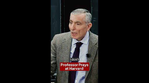 A oração de um professor de Havard.