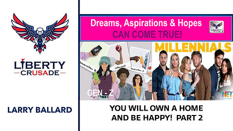 You Will Be Happy and Own a Home! Part 2.