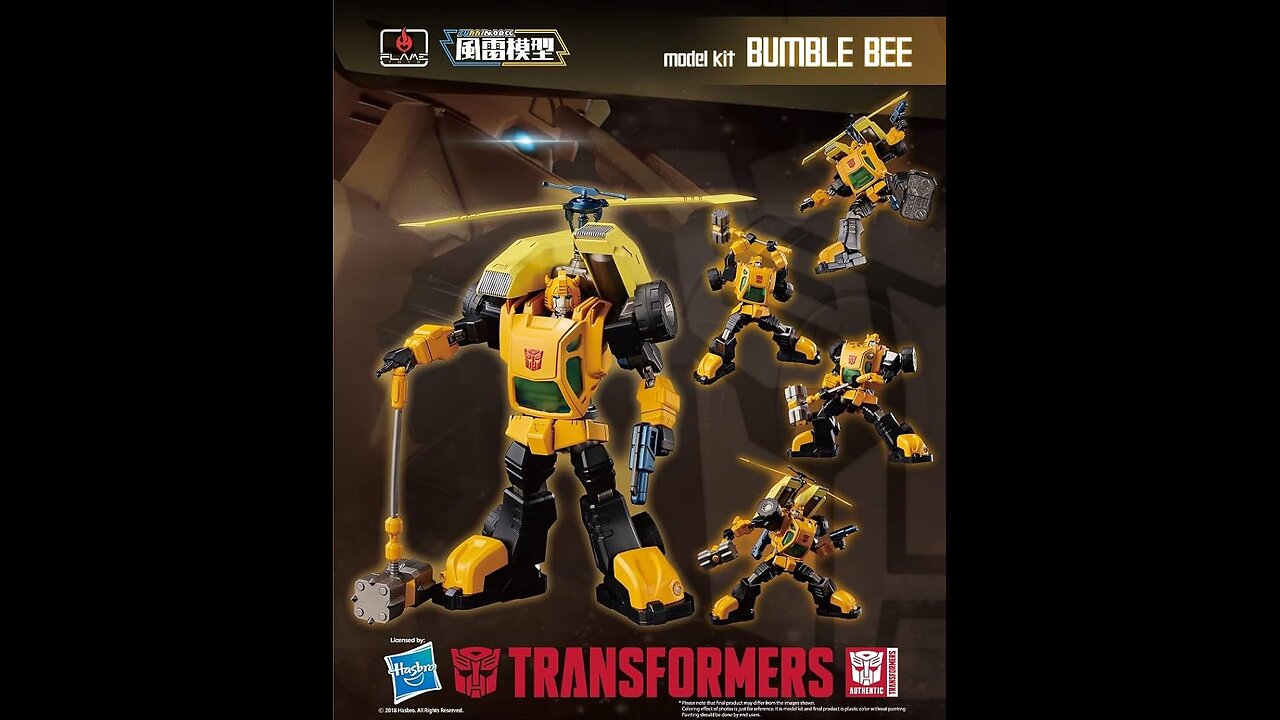 Flame Toys Bumblebee G1 model kit