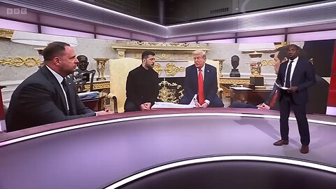 Ukraines zelensky meets trump a white house with support of European leaders |BBC breaking News