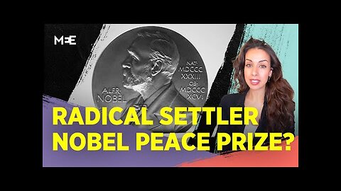 Jewish🪳 settler satanic terrorist nominated for NOBEL PEACE PRICE