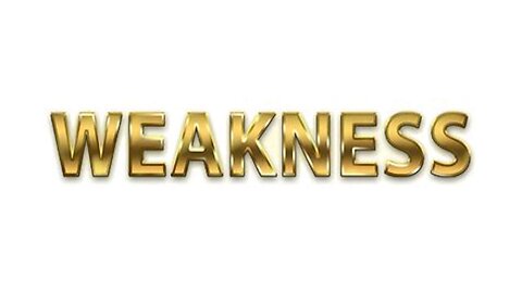 God Is Continually Creating Weakness In Our Lives...Why?