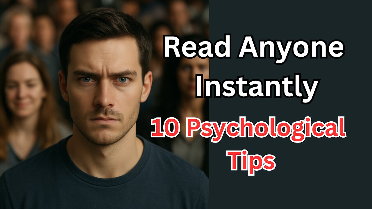 How To Read Anyone Instantly - 10 Psychological Hacks