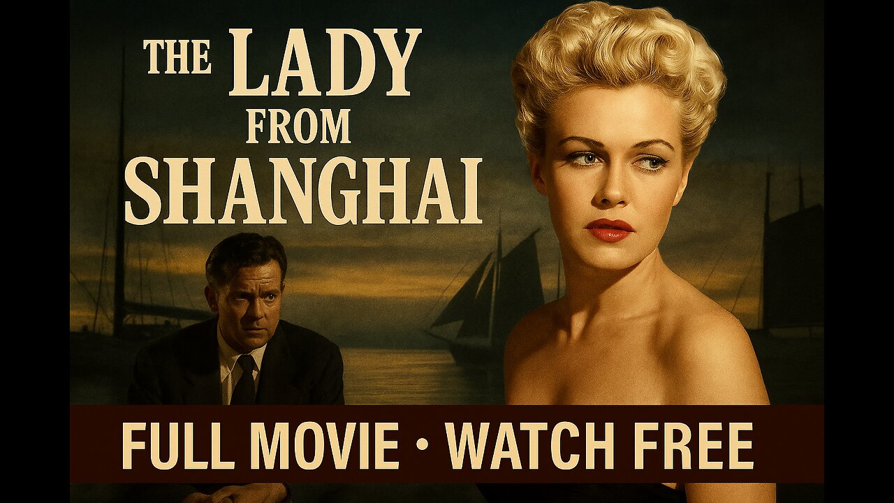 The Lady from Shanghai (1947) | Orson Welles & Rita Hayworth • Film Noir Classic