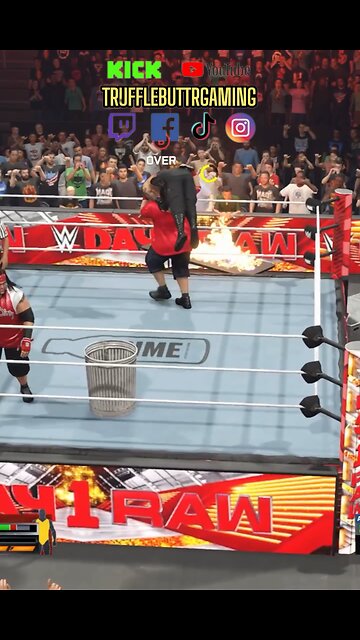 Thru The Table 🔥🔥🔥 #wwe #wwe2k25 #gaming #fyp