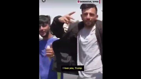 Syria Love Trump