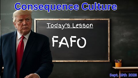 Consequence Culture
