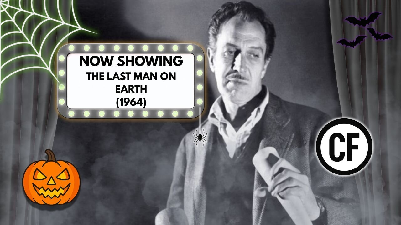 The Last Man on Earth (1964) | Full Horror Movie | Vincent Price in I Am Legend Classic