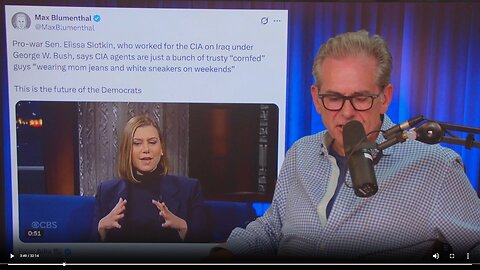 "Ex"-CIA Elissa Slotkin tell us how she views her "ex"-colleagues▮The Jimmy Dore Show