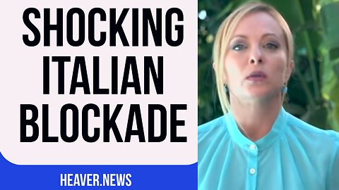 Italy Suffers Extreme BLOCKADE
