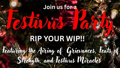 Happy Festivus and Knitmas Day 23