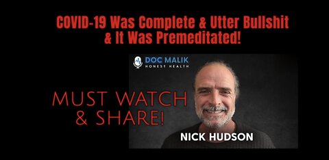 COVID-19 Was Complete & Utter Bullshit & It Was Premeditated!