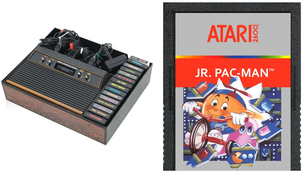 Atari 2600 - Jr. Pac-Man