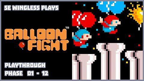 Balloon Fight (NES) Playthrough