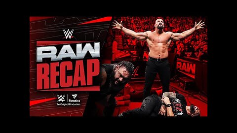 Bron Breakker STEALS the ring from Roman Reigns Raw Recap, July 28, 2025