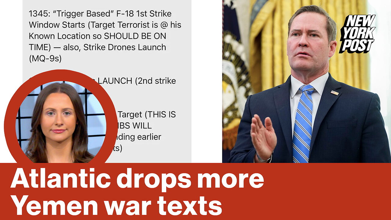 Atlantic drops more Yemen war texts | Reporter Replay