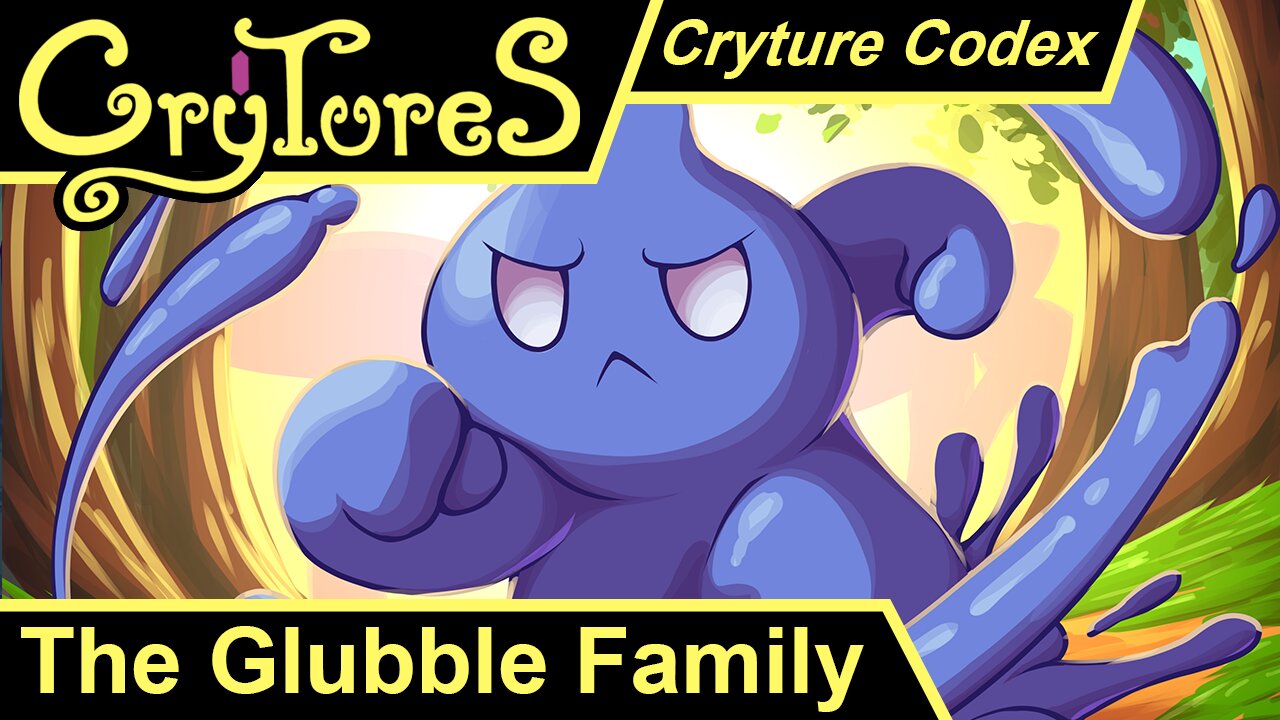 Cryture Codex - The Glubble Family | Monster-Collecting TTRPG