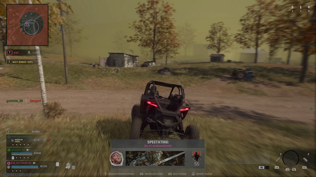 Warzone vehicular homicide win