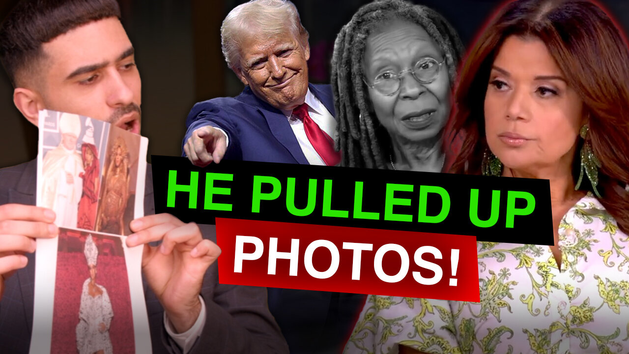 She LASHED OUT at Trump’s Pope Meme - Damon EXPOSED Her Hypocrisy with ACTUAL Photos!