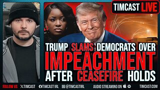 Trump SLAMS Democrats Over IMPEACHMENT After CEASEFIRE Holds