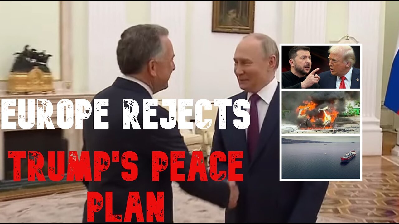 Car Bomb Kills Russian General Near Moscow. Europe Rejects Trump's Peace Plan. Witkoff in Moscow..